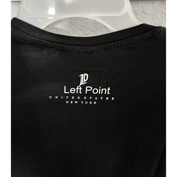 Left Point NYC Winged Skull Graphic Tee - Size S - Picture 5 of 5